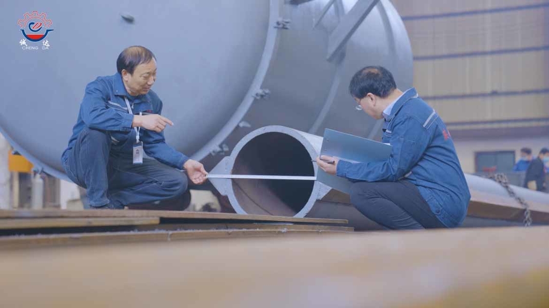 Shaanxi CHENGDA Industry Furnace MAKE Co., Ltd. lini produksi produsen