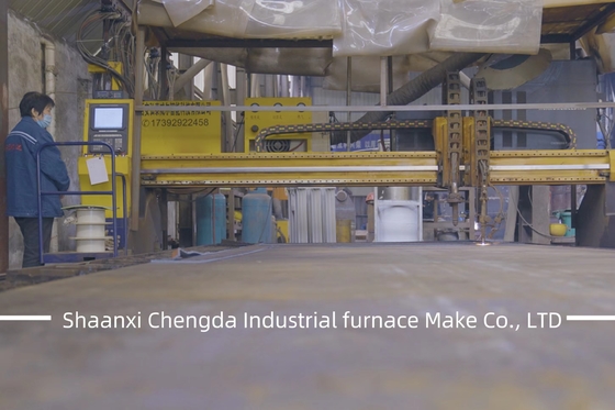 Pemanasan elemen Silicon Karbida Rod Corundum Electric Furnace untuk Aluminium Ceramic Chamber Keurasan Tinggi