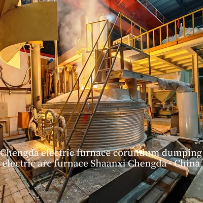 Tungku listrik Chengda corundum dumping tungku busur listrik