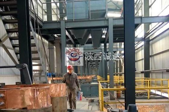 Peralatan sistem tungku busur listrik corundum putih dengan Sertifikasi ISO 9001