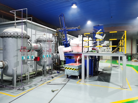 OEM Industri  DC Electric Arc Furnace ISO 9001  Peralatan Peleburan Baja