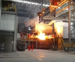 PLC Control Ladle Refining Furnace LRF Furnace 10T-160T Untuk pembuatan baja