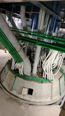 10000KVA medium Carbon Ferromanganese Refining Furnace dengan PLC Automatic Electrode Control System