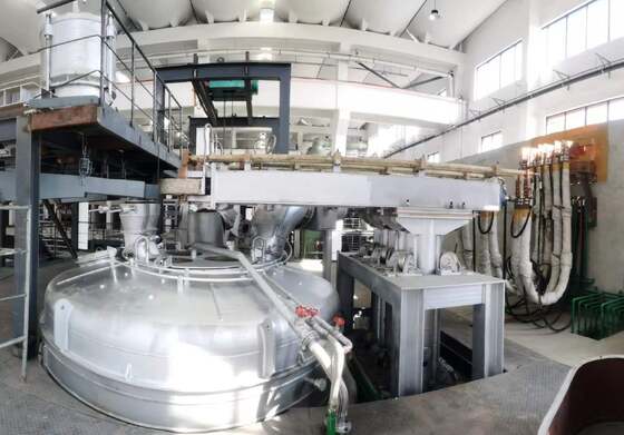 Pabrik Pengolahan Limbah Berbahaya Peleburan Busur DC Tungku Listrik Lumpur Elektroplating 3000kVA