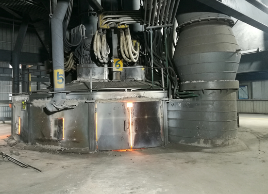 Coal Gangue Fused Mullite Electric Arc Furnace 4000kVA Mullite Refractory Smelting Equipment Daur ulang limbah padat