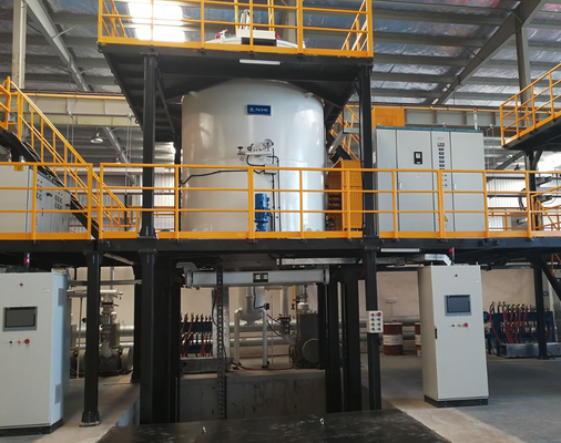Tungku Peleburan Induksi Frekuensi Menengah 3T untuk Pasokan Daya IGBT Pemurnian Ferroalloy