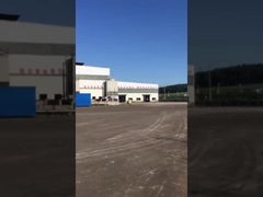 Tampilan lokasi tungku bijih mangan-silikon DC