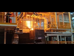 Tungku corundum miring